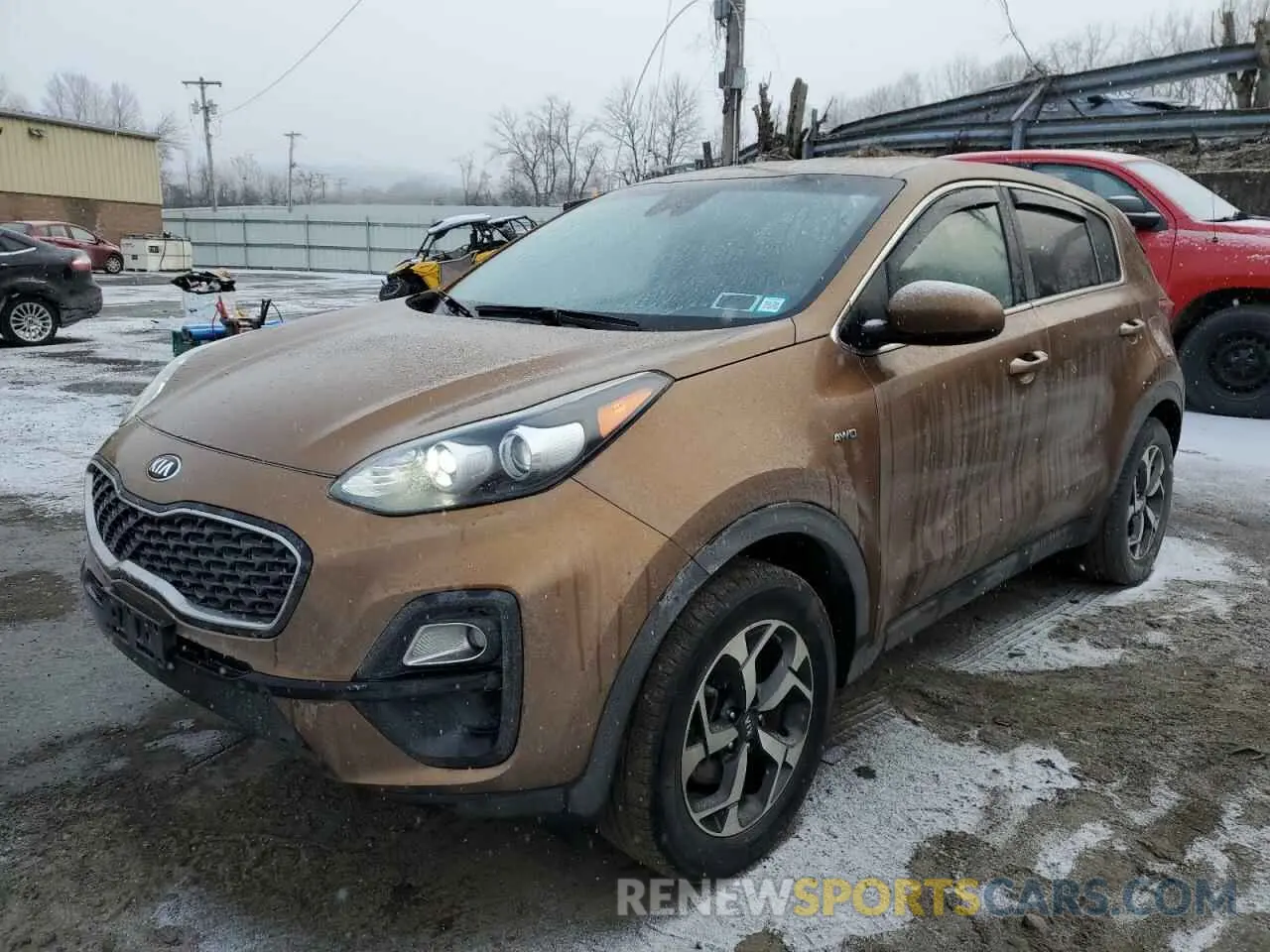 1 Photograph of a damaged car KNDPMCAC6L7815831 KIA SPORTAGE 2020