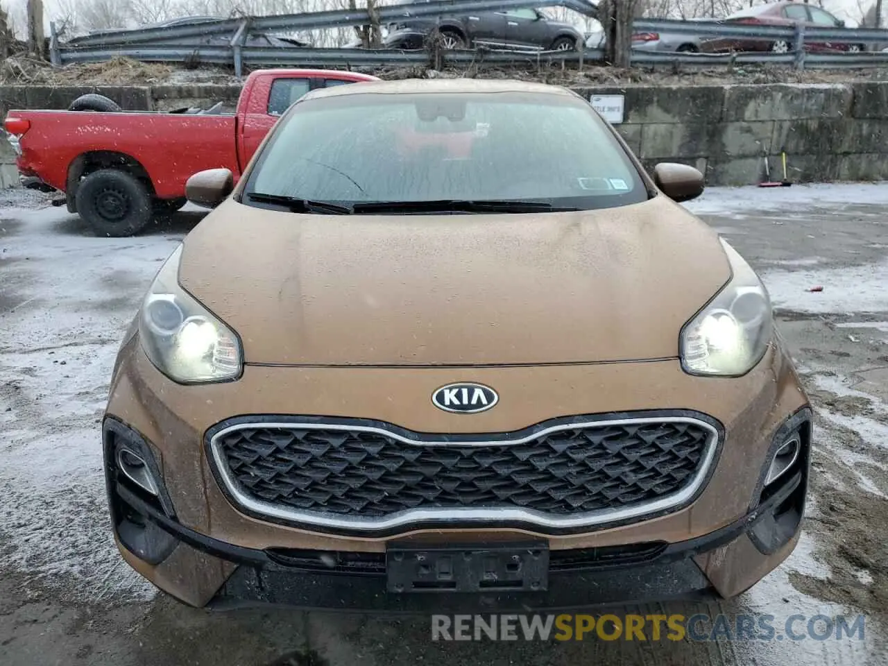5 Photograph of a damaged car KNDPMCAC6L7815831 KIA SPORTAGE 2020