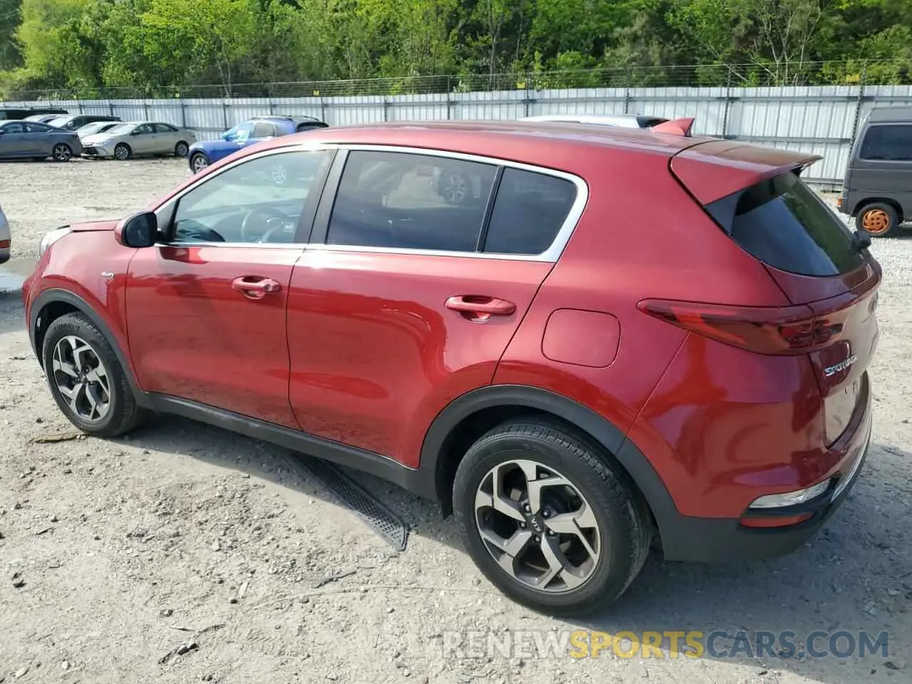 2 Photograph of a damaged car KNDPMCAC7L7629425 KIA SPORTAGE 2020