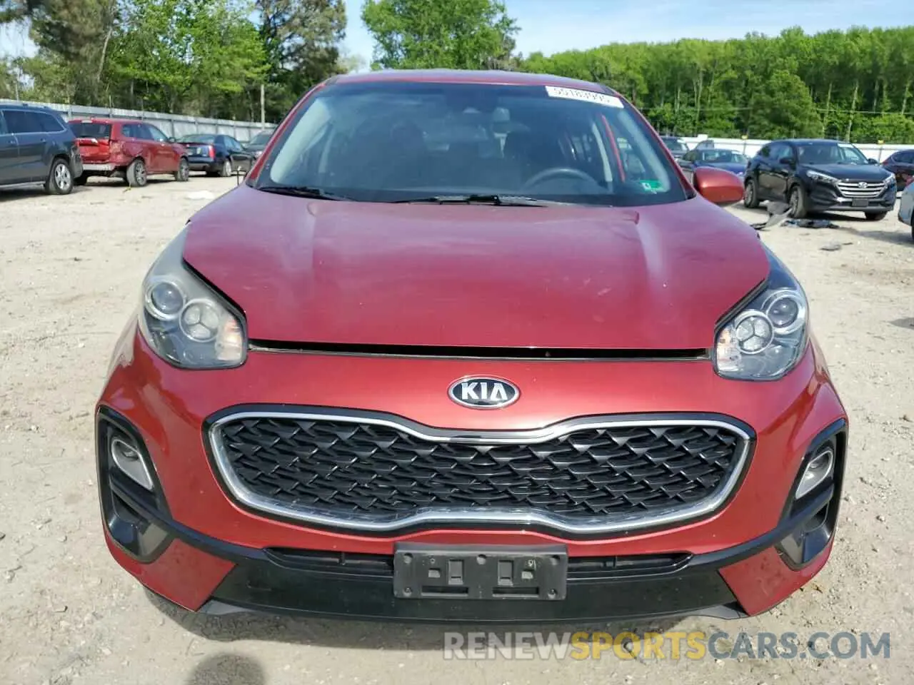5 Photograph of a damaged car KNDPMCAC7L7629425 KIA SPORTAGE 2020