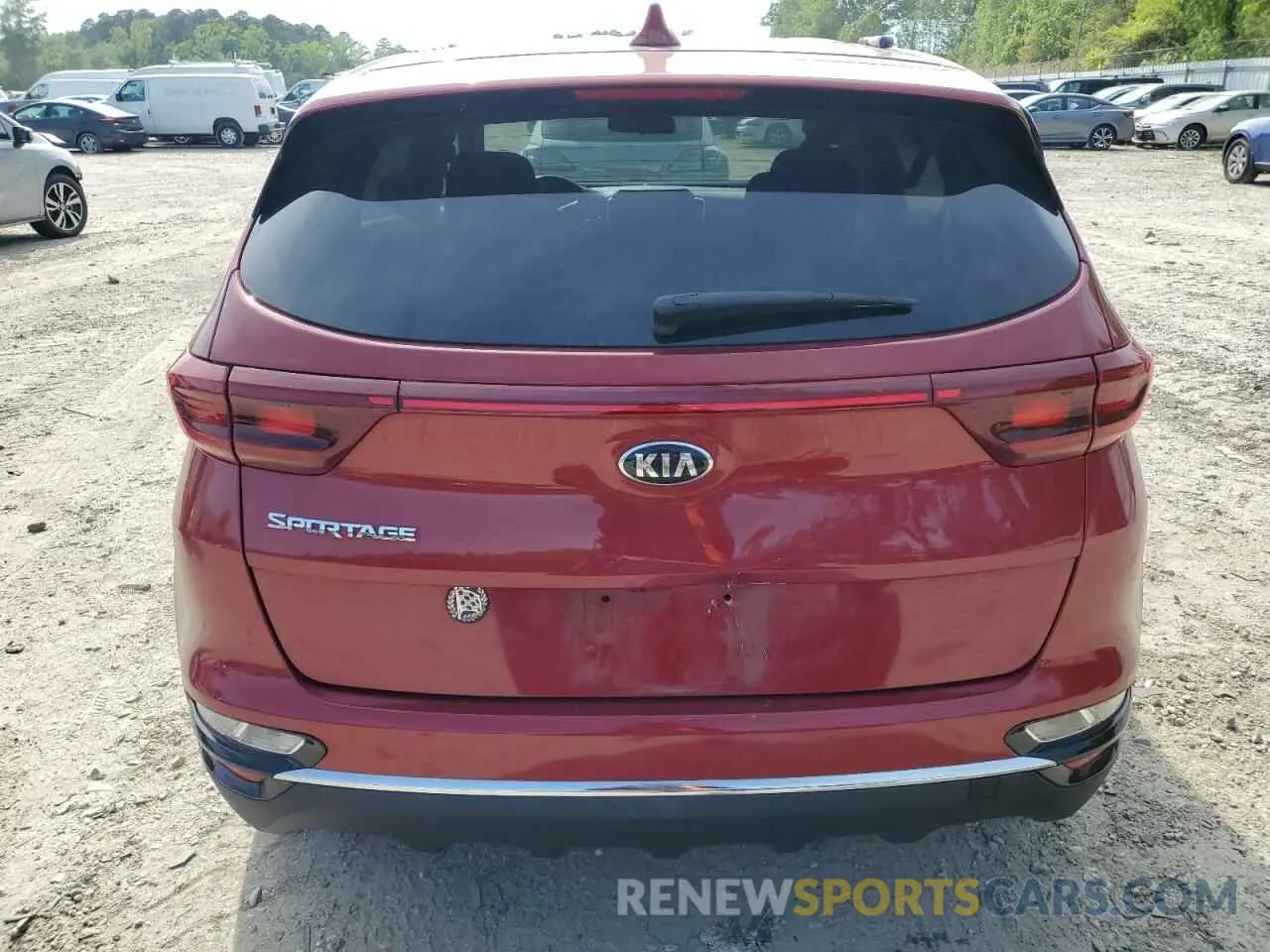 6 Photograph of a damaged car KNDPMCAC7L7629425 KIA SPORTAGE 2020