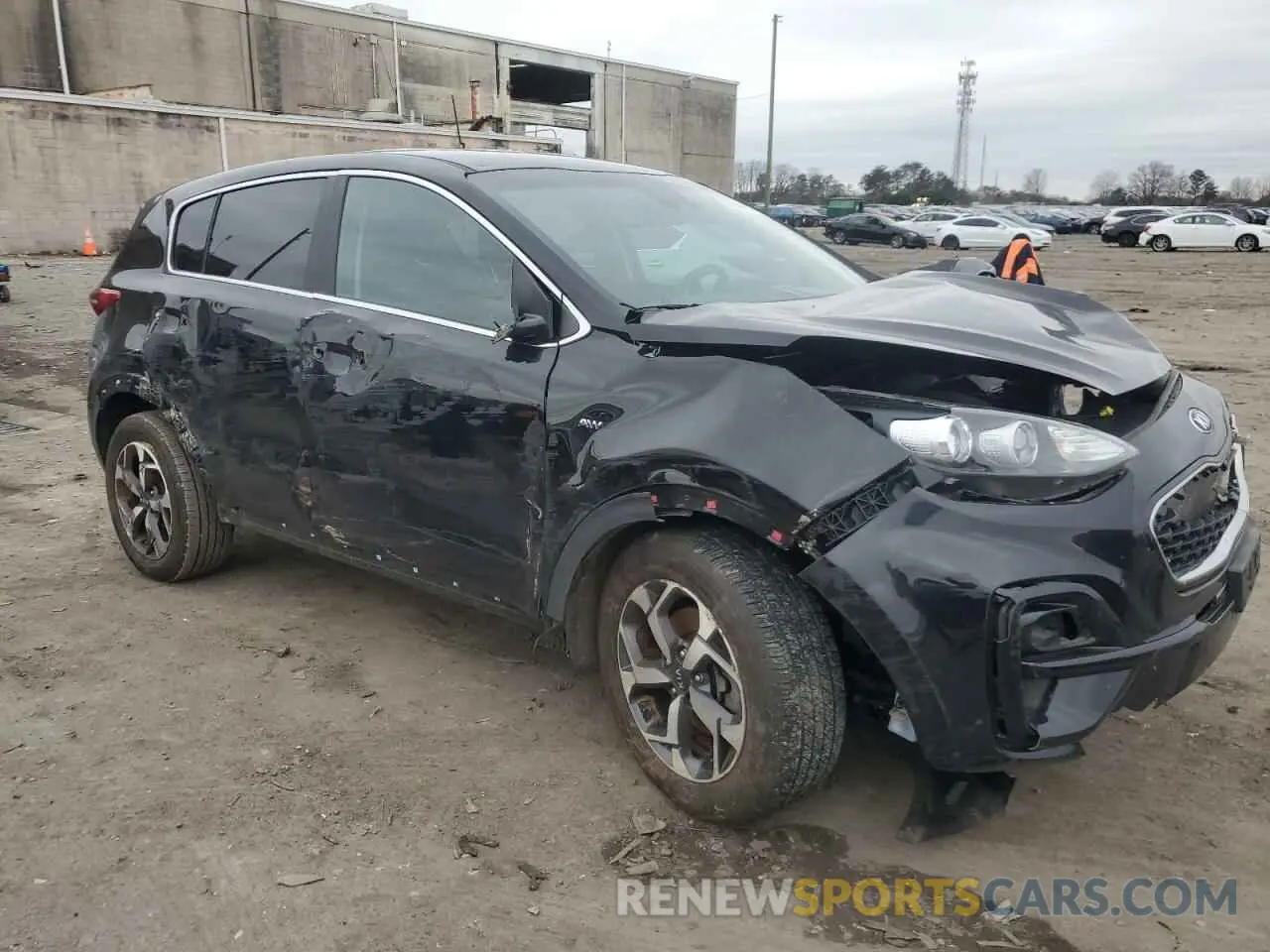 4 Photograph of a damaged car KNDPMCAC7L7641493 KIA SPORTAGE 2020