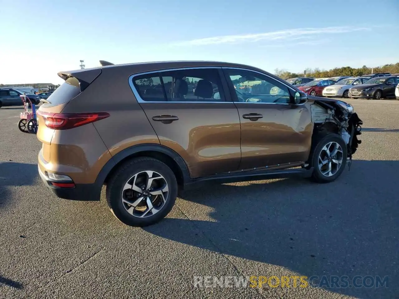 3 Photograph of a damaged car KNDPMCAC7L7650310 KIA SPORTAGE 2020