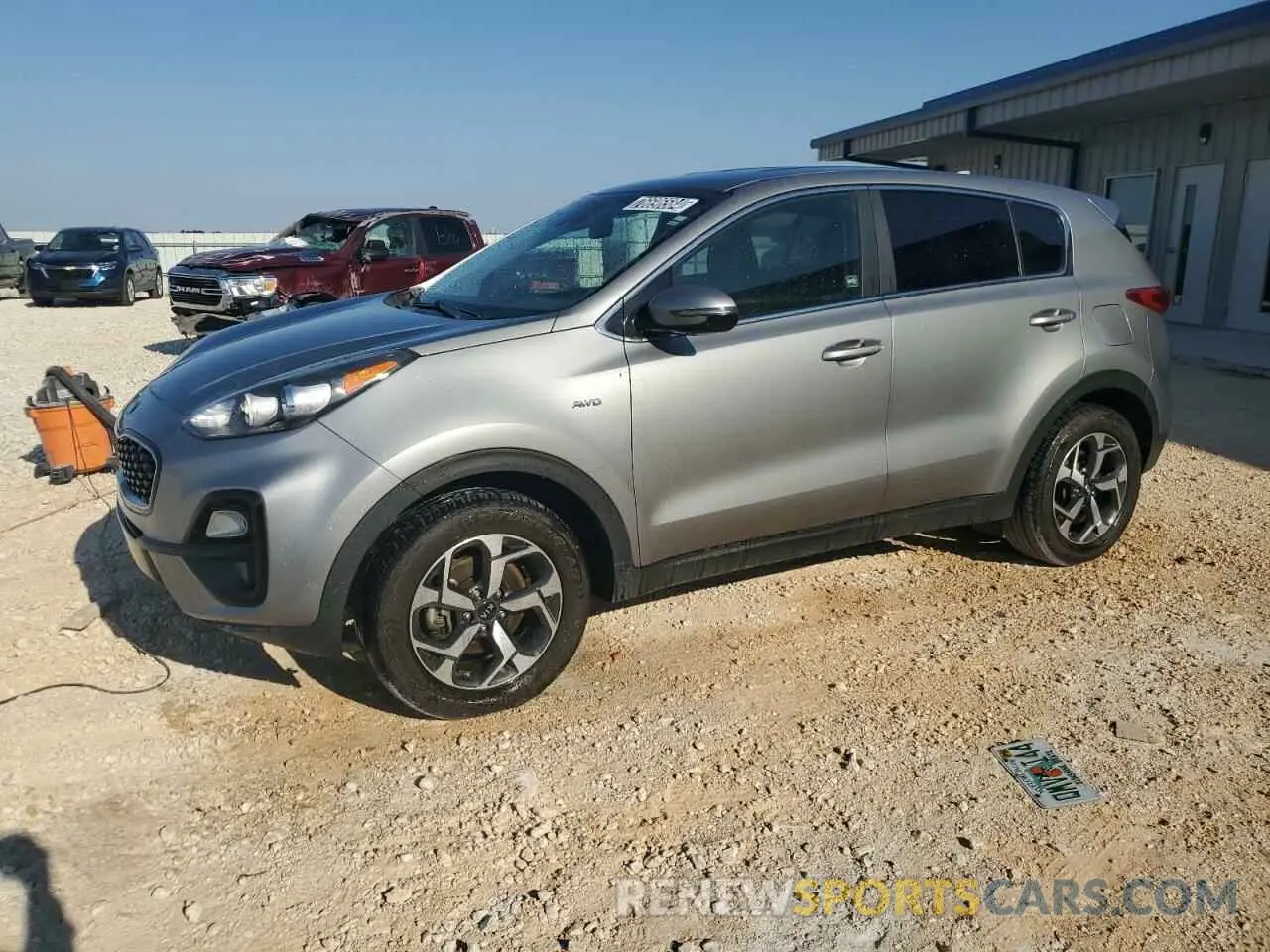 1 Photograph of a damaged car KNDPMCAC7L7664806 KIA SPORTAGE 2020