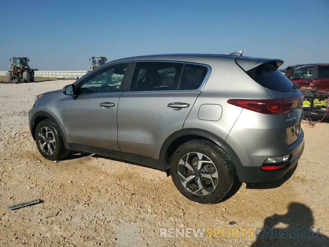 2 Photograph of a damaged car KNDPMCAC7L7664806 KIA SPORTAGE 2020
