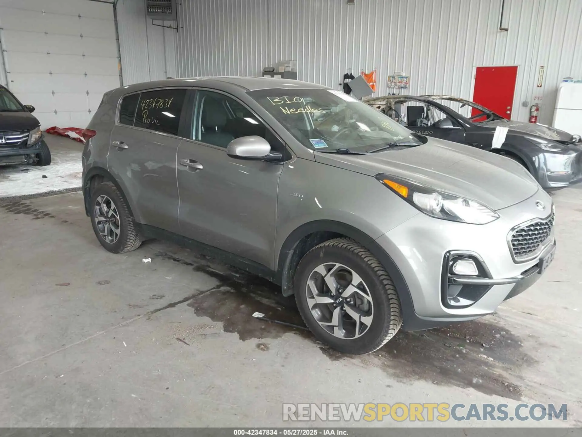 1 Photograph of a damaged car KNDPMCAC7L7667544 KIA SPORTAGE 2020