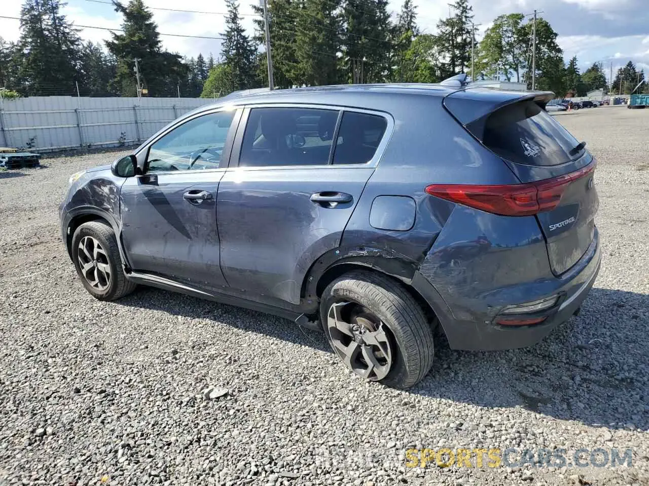 2 Photograph of a damaged car KNDPMCAC7L7693335 KIA SPORTAGE 2020