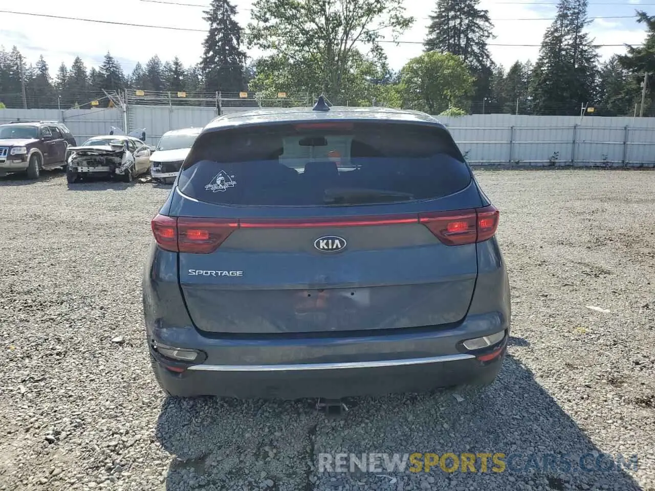 6 Photograph of a damaged car KNDPMCAC7L7693335 KIA SPORTAGE 2020