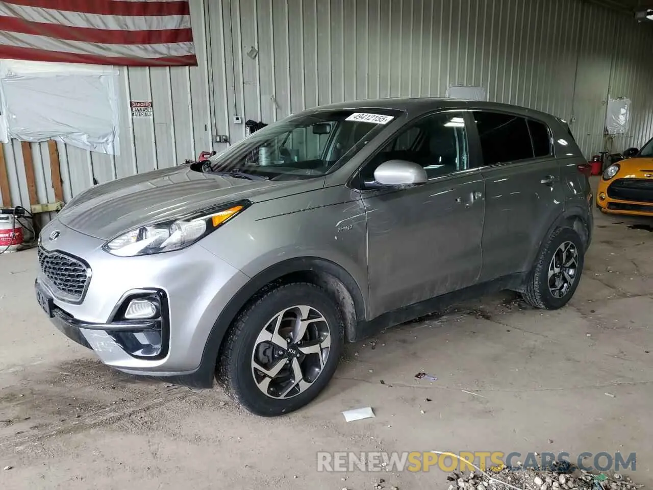 1 Photograph of a damaged car KNDPMCAC7L7693917 KIA SPORTAGE 2020