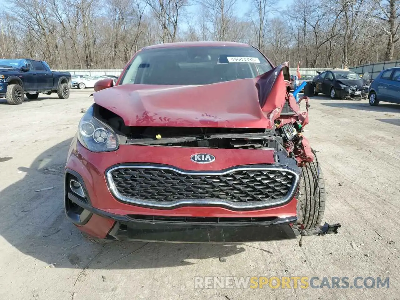 5 Photograph of a damaged car KNDPMCAC7L7734319 KIA SPORTAGE 2020