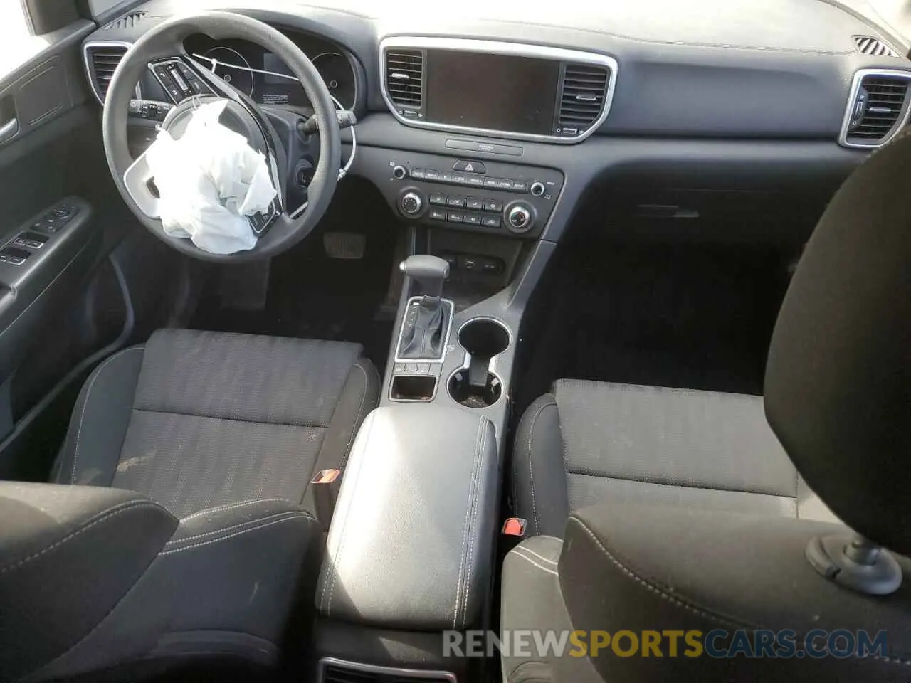 8 Photograph of a damaged car KNDPMCAC7L7734319 KIA SPORTAGE 2020