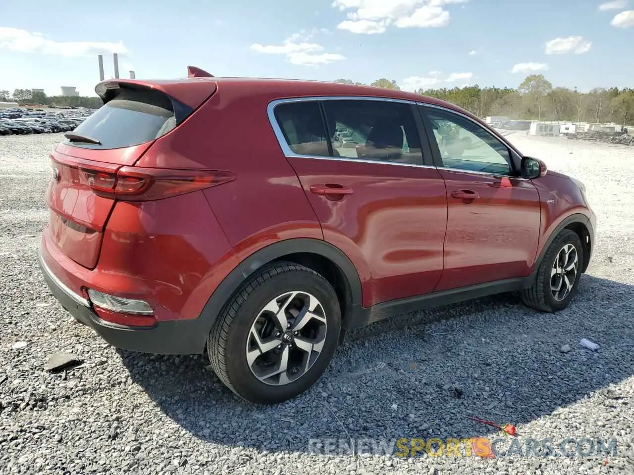 3 Photograph of a damaged car KNDPMCAC7L7778465 KIA SPORTAGE 2020
