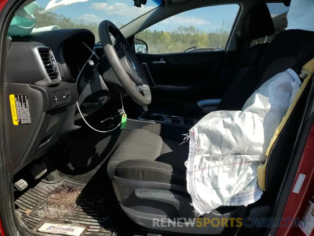 7 Photograph of a damaged car KNDPMCAC7L7778465 KIA SPORTAGE 2020