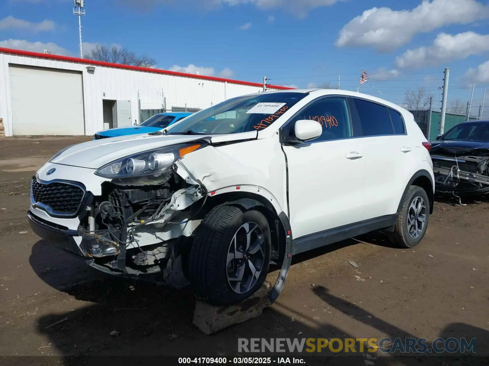 6 Photograph of a damaged car KNDPMCAC7L7811576 KIA SPORTAGE 2020