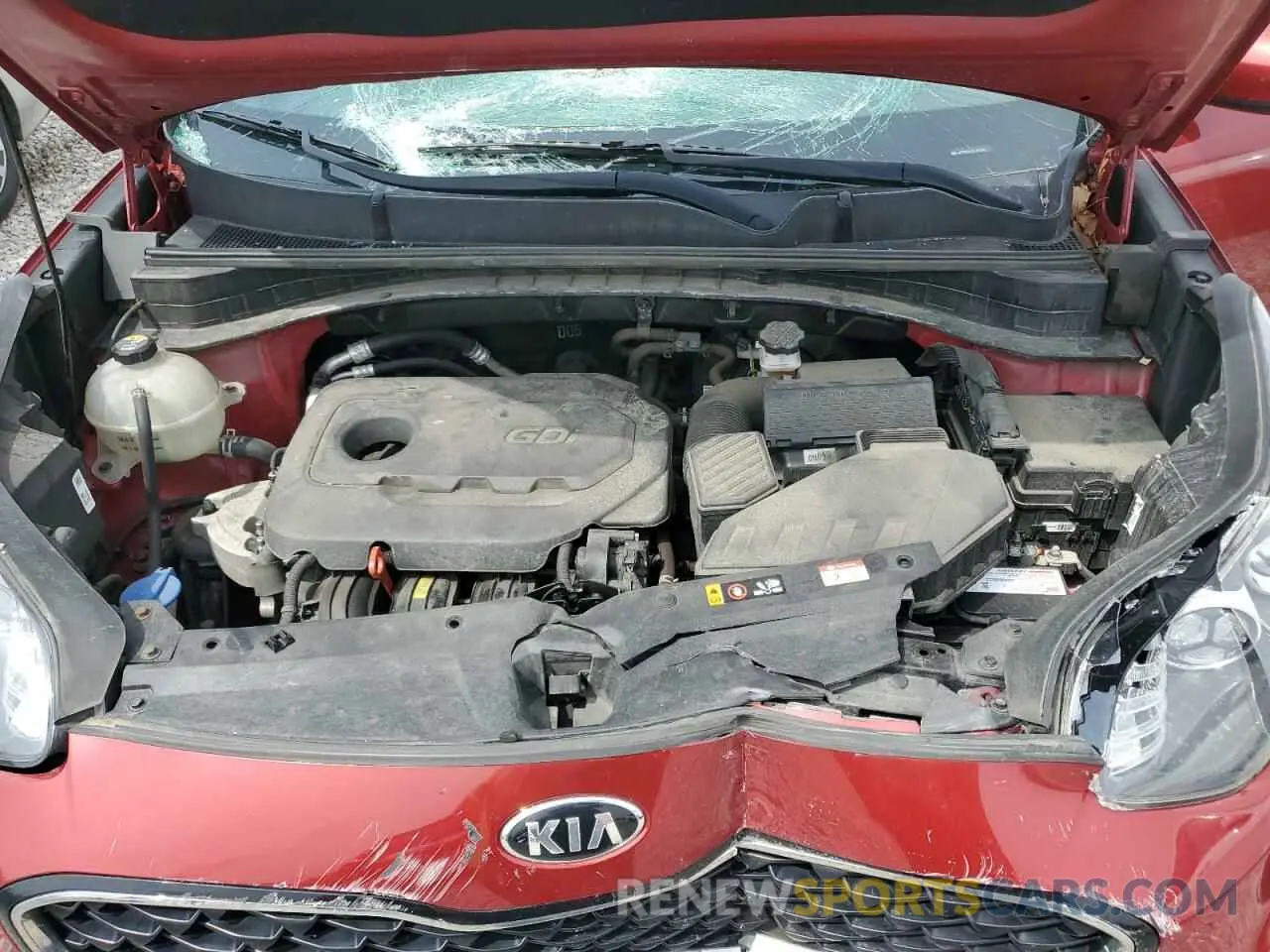 12 Photograph of a damaged car KNDPMCAC7L7837384 KIA SPORTAGE 2020