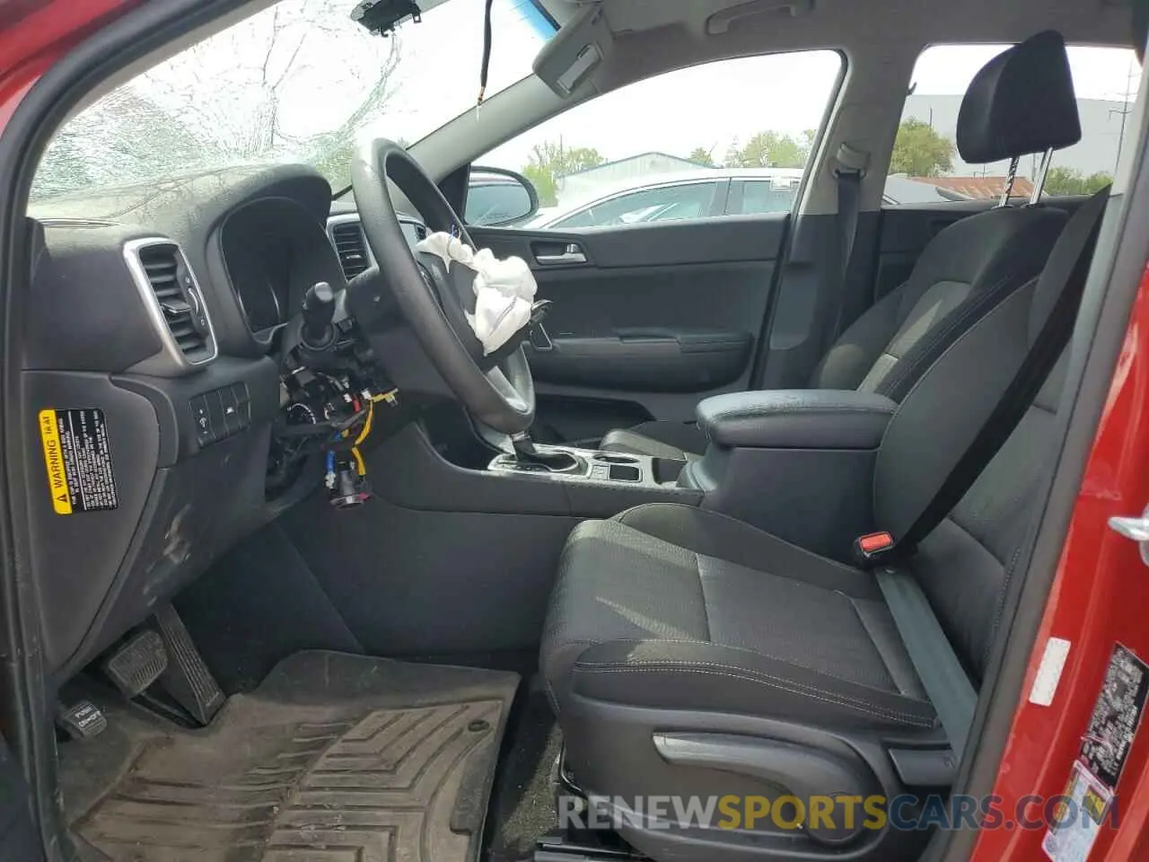 7 Photograph of a damaged car KNDPMCAC7L7837384 KIA SPORTAGE 2020