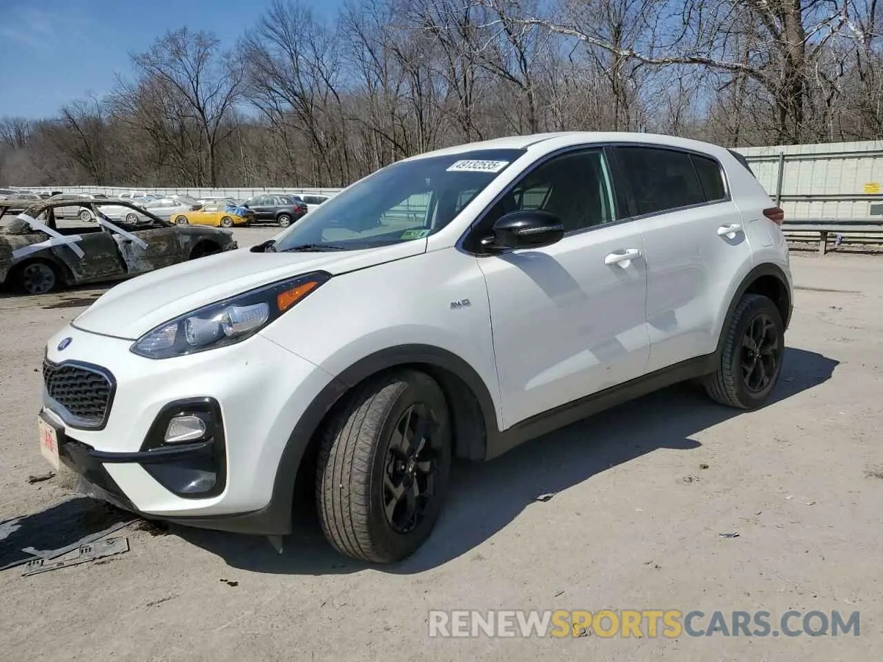 1 Photograph of a damaged car KNDPMCAC8L7705055 KIA SPORTAGE 2020