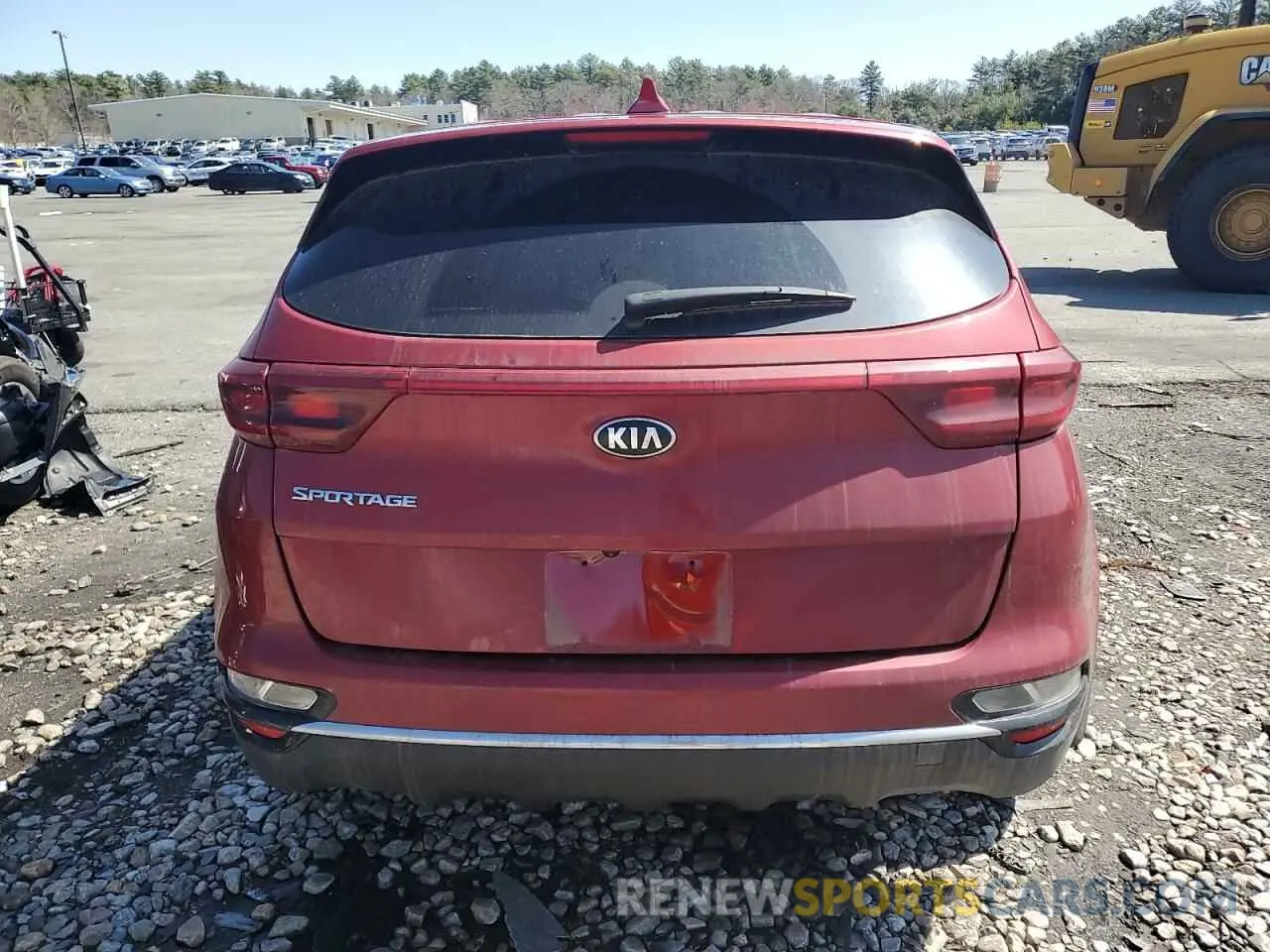 6 Photograph of a damaged car KNDPMCAC8L7729212 KIA SPORTAGE 2020