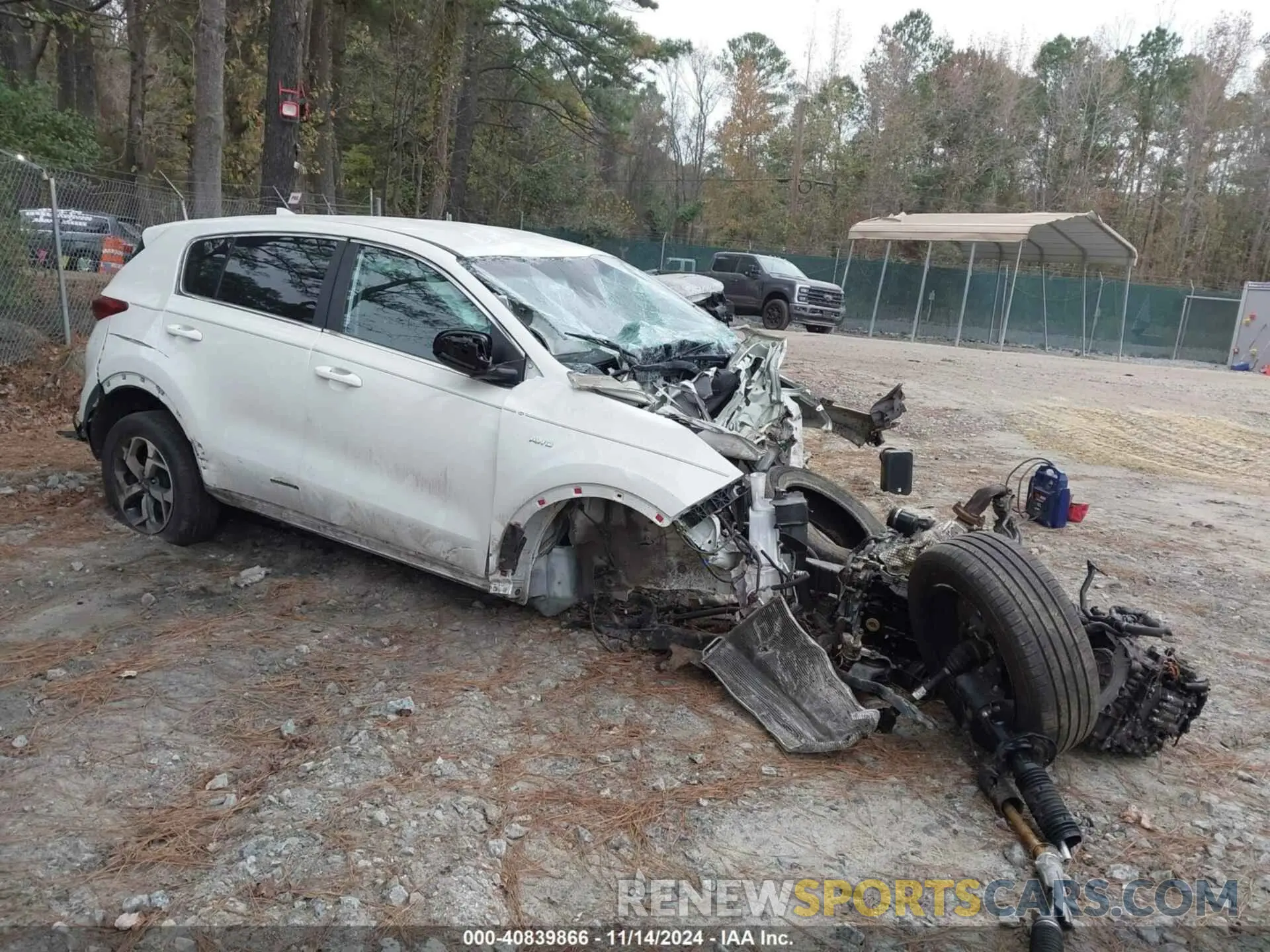 1 Photograph of a damaged car KNDPMCAC8L7811201 KIA SPORTAGE 2020