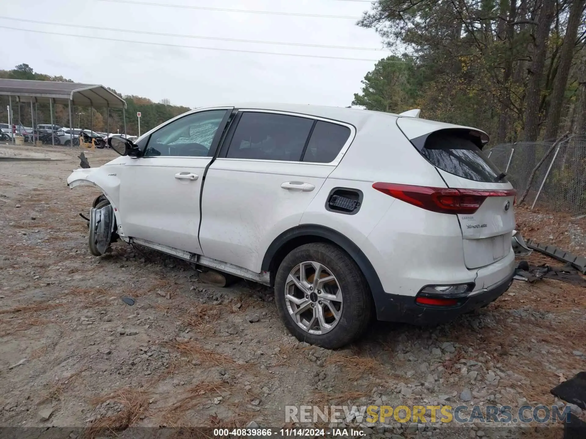 3 Photograph of a damaged car KNDPMCAC8L7811201 KIA SPORTAGE 2020
