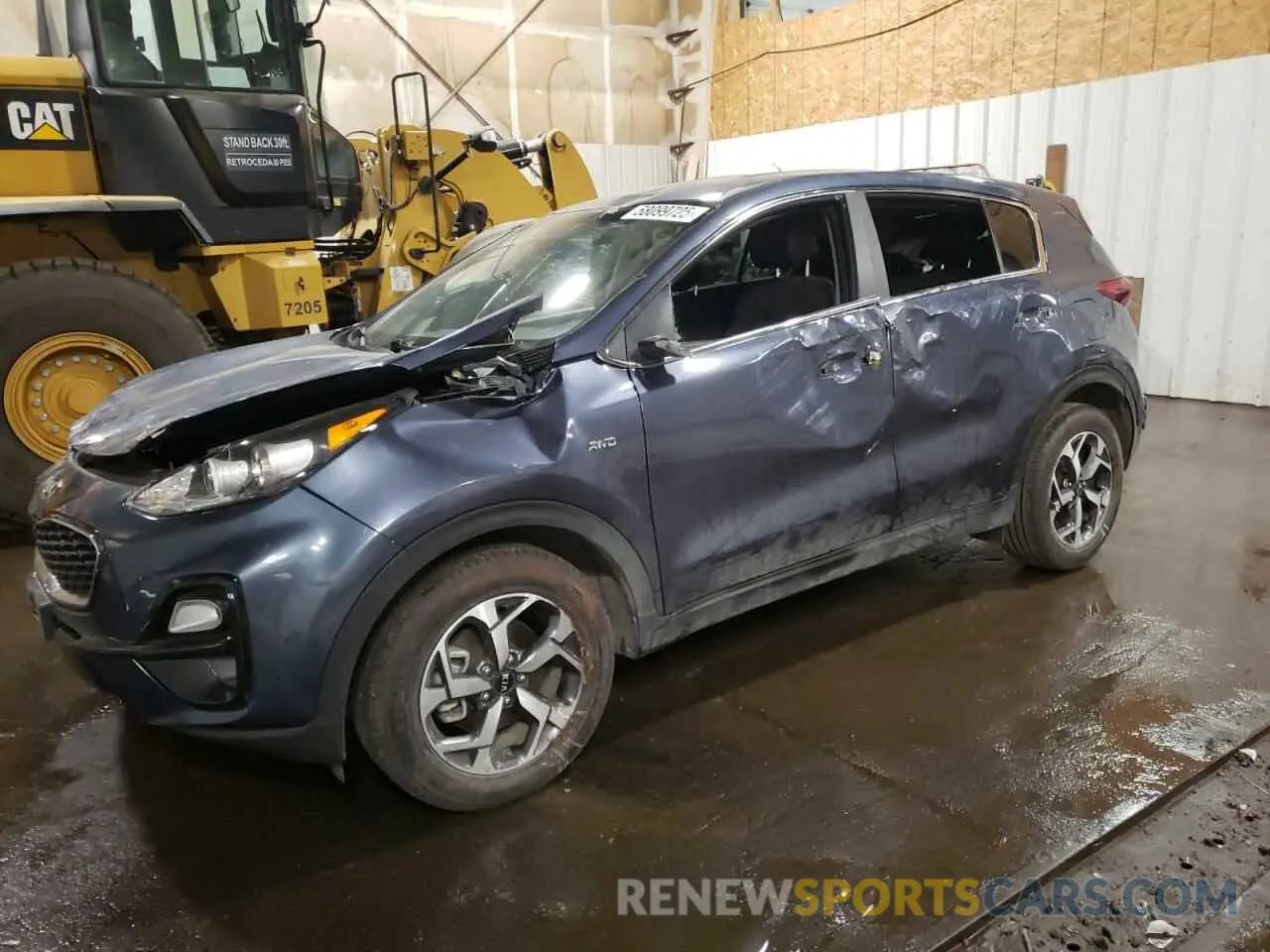 1 Photograph of a damaged car KNDPMCAC9L7637719 KIA SPORTAGE 2020