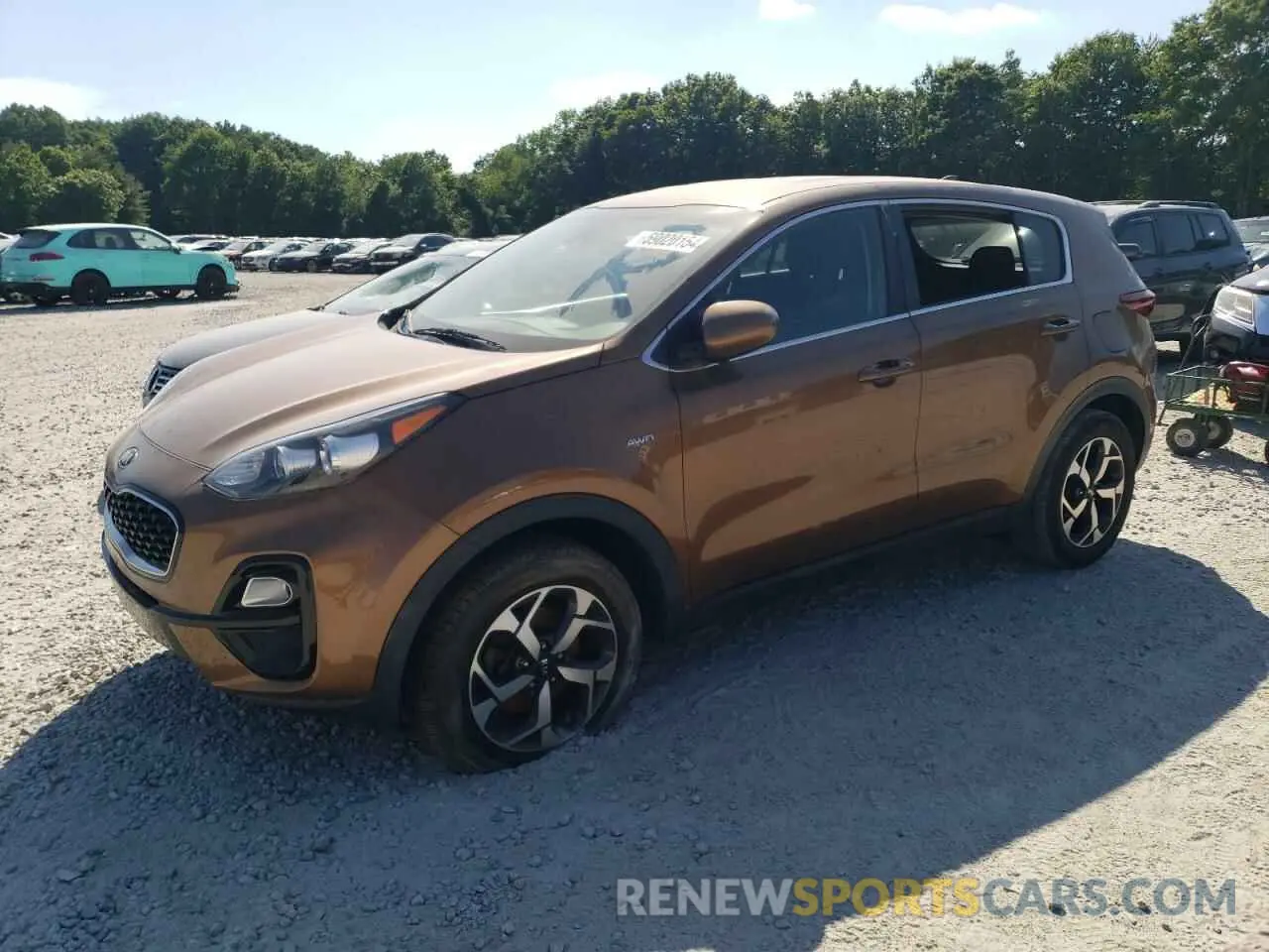 1 Photograph of a damaged car KNDPMCAC9L7640247 KIA SPORTAGE 2020