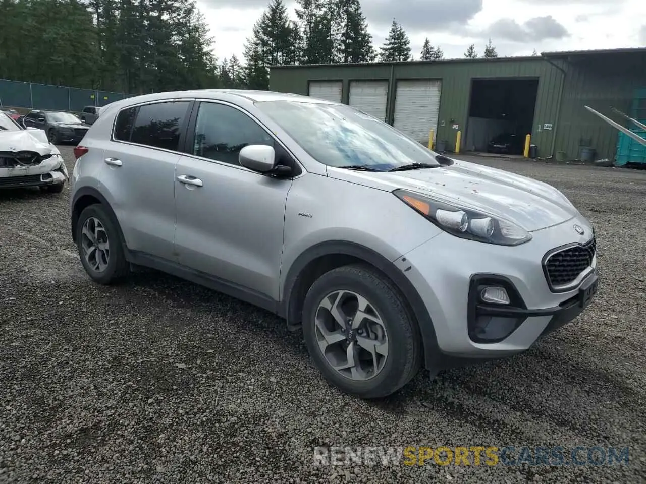 4 Photograph of a damaged car KNDPMCAC9L7678514 KIA SPORTAGE 2020