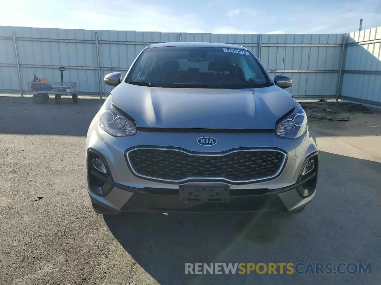 5 Photograph of a damaged car KNDPMCAC9L7806296 KIA SPORTAGE 2020