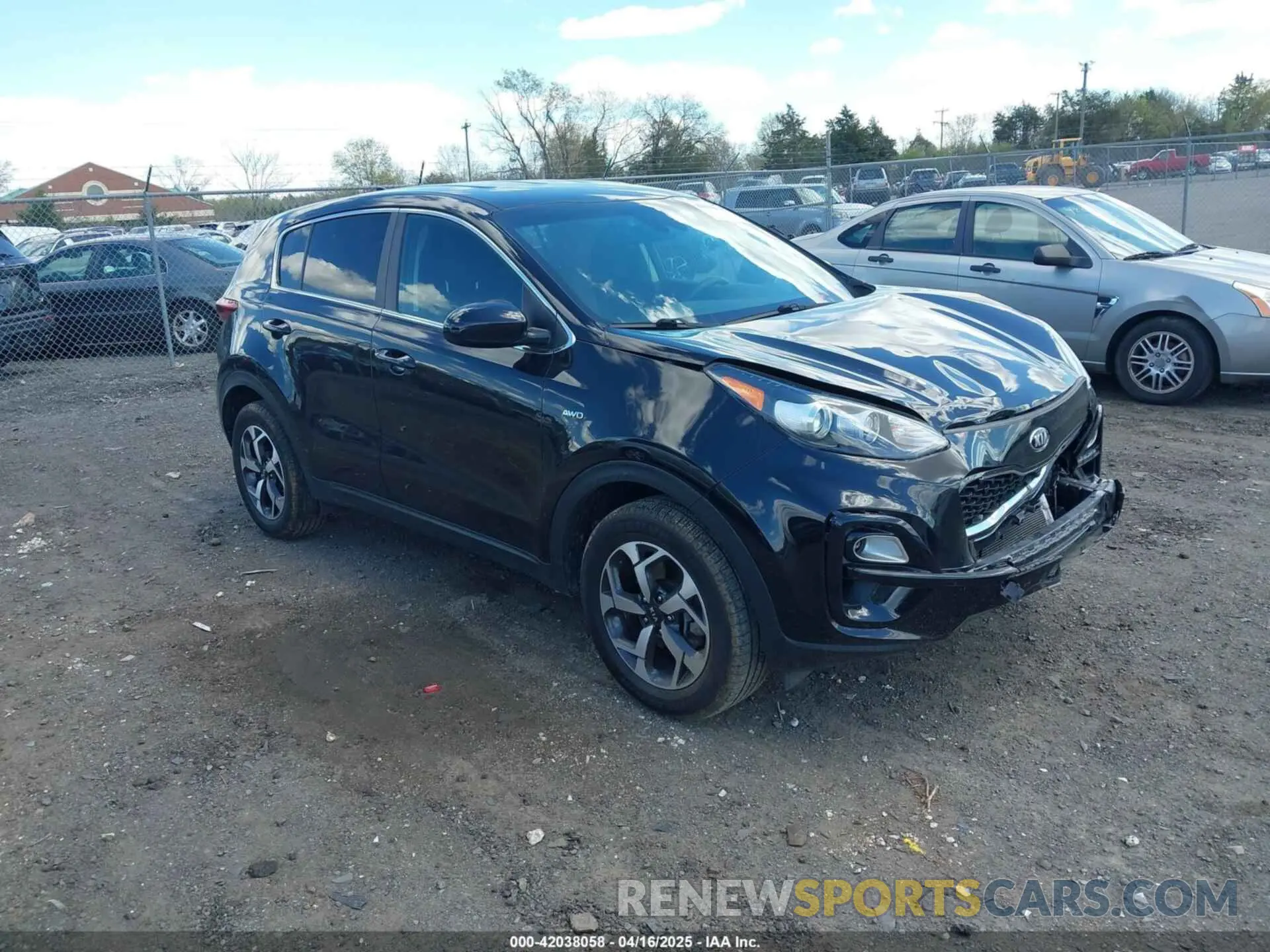 1 Photograph of a damaged car KNDPMCACXL7676609 KIA SPORTAGE 2020