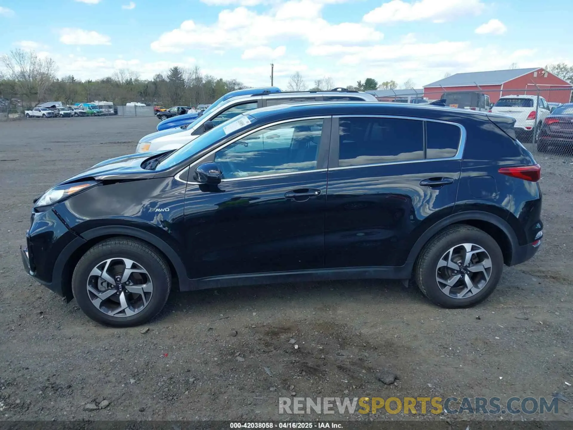 14 Photograph of a damaged car KNDPMCACXL7676609 KIA SPORTAGE 2020