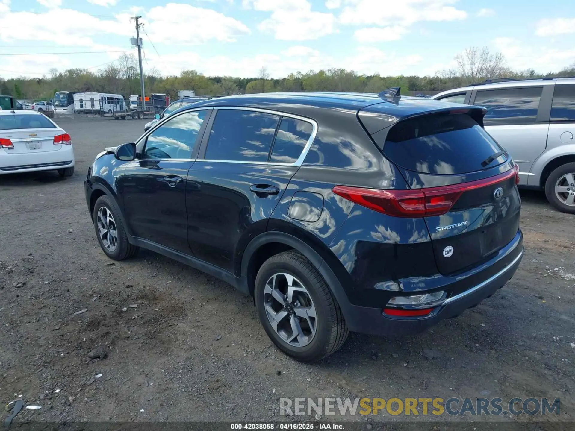 3 Photograph of a damaged car KNDPMCACXL7676609 KIA SPORTAGE 2020