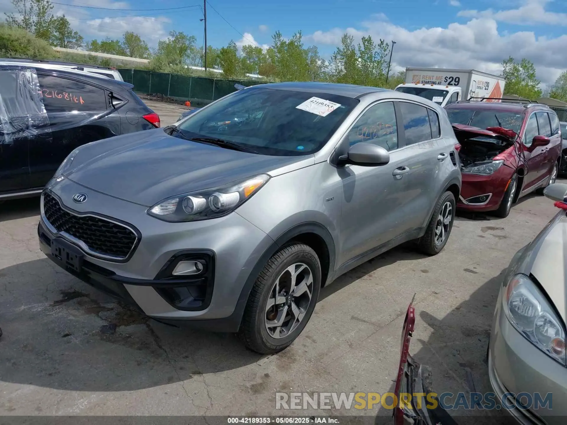2 Photograph of a damaged car KNDPMCACXL7677775 KIA SPORTAGE 2020