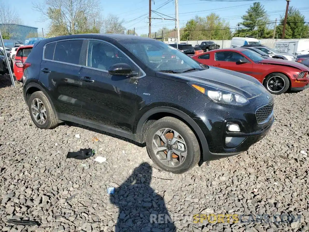 4 Photograph of a damaged car KNDPMCACXL7704523 KIA SPORTAGE 2020