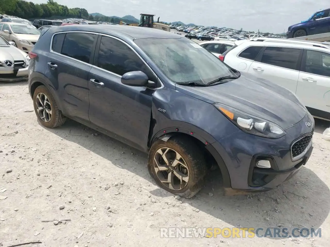 4 Photograph of a damaged car KNDPMCACXL7738025 KIA SPORTAGE 2020