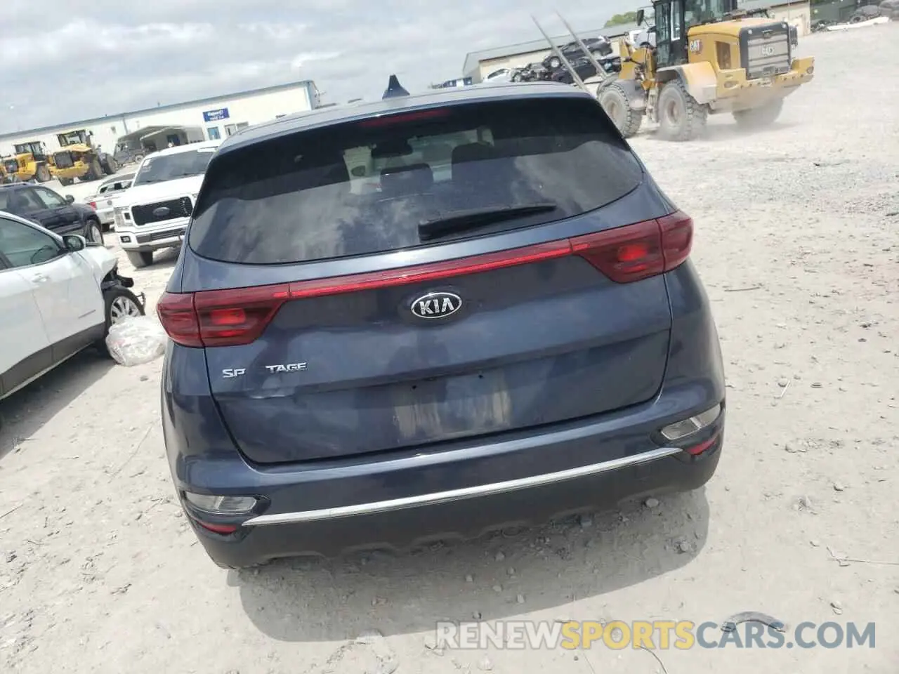 6 Photograph of a damaged car KNDPMCACXL7738025 KIA SPORTAGE 2020
