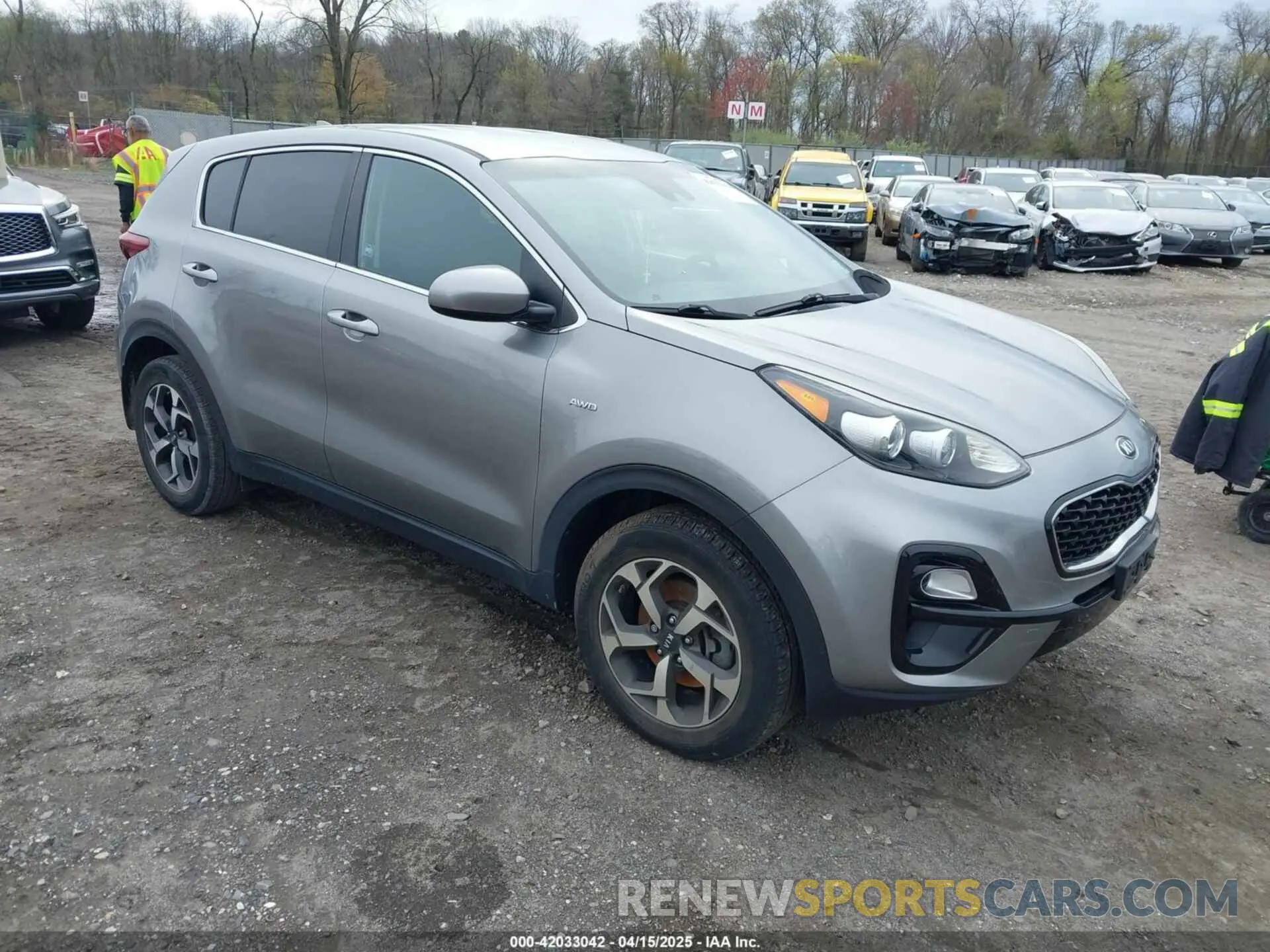 1 Photograph of a damaged car KNDPMCACXL7781585 KIA SPORTAGE 2020