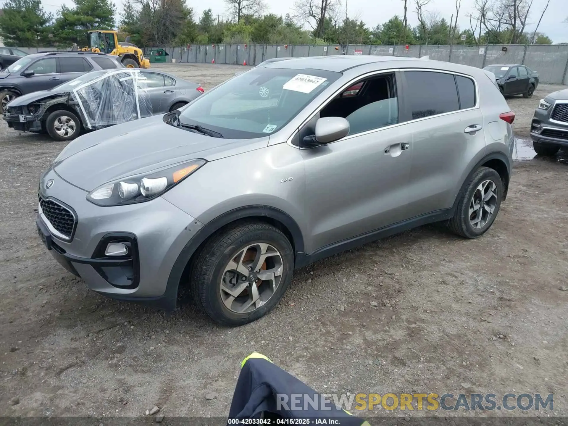 2 Photograph of a damaged car KNDPMCACXL7781585 KIA SPORTAGE 2020