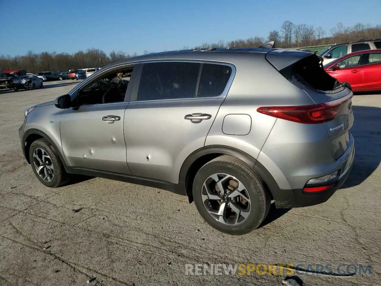 2 Photograph of a damaged car KNDPMCACXL7803133 KIA SPORTAGE 2020