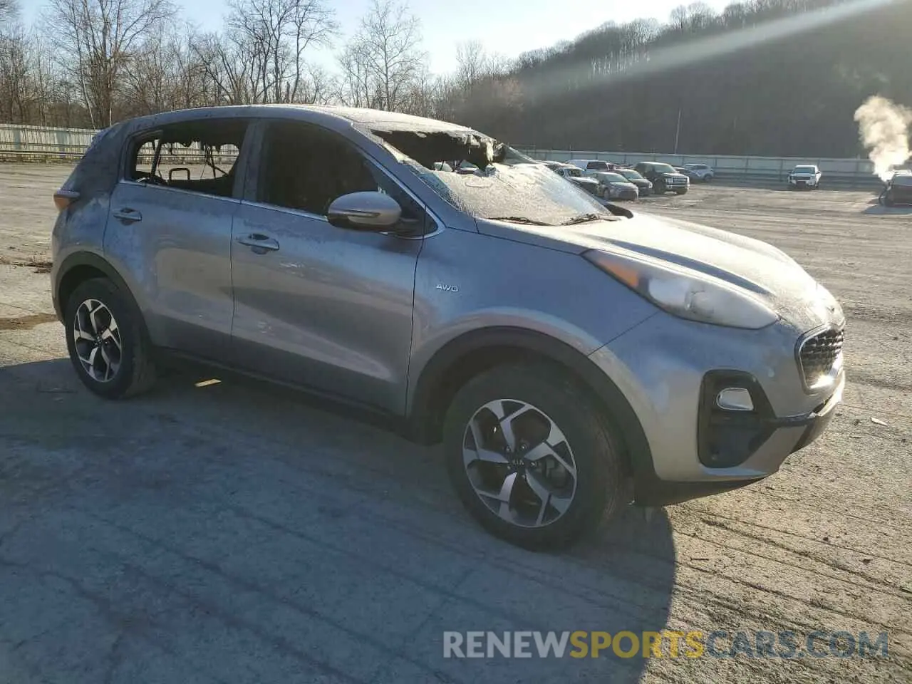 4 Photograph of a damaged car KNDPMCACXL7803133 KIA SPORTAGE 2020