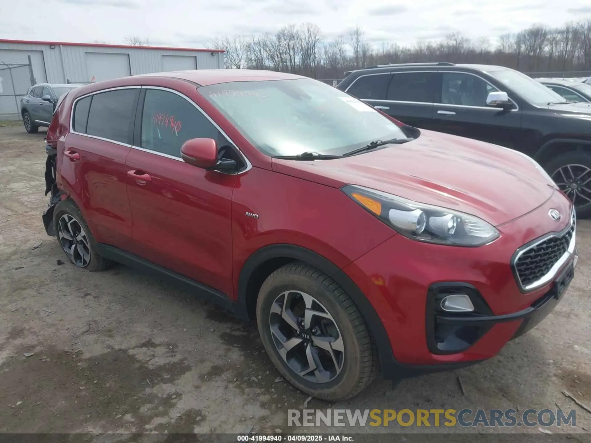1 Photograph of a damaged car KNDPMCACXL7807859 KIA SPORTAGE 2020