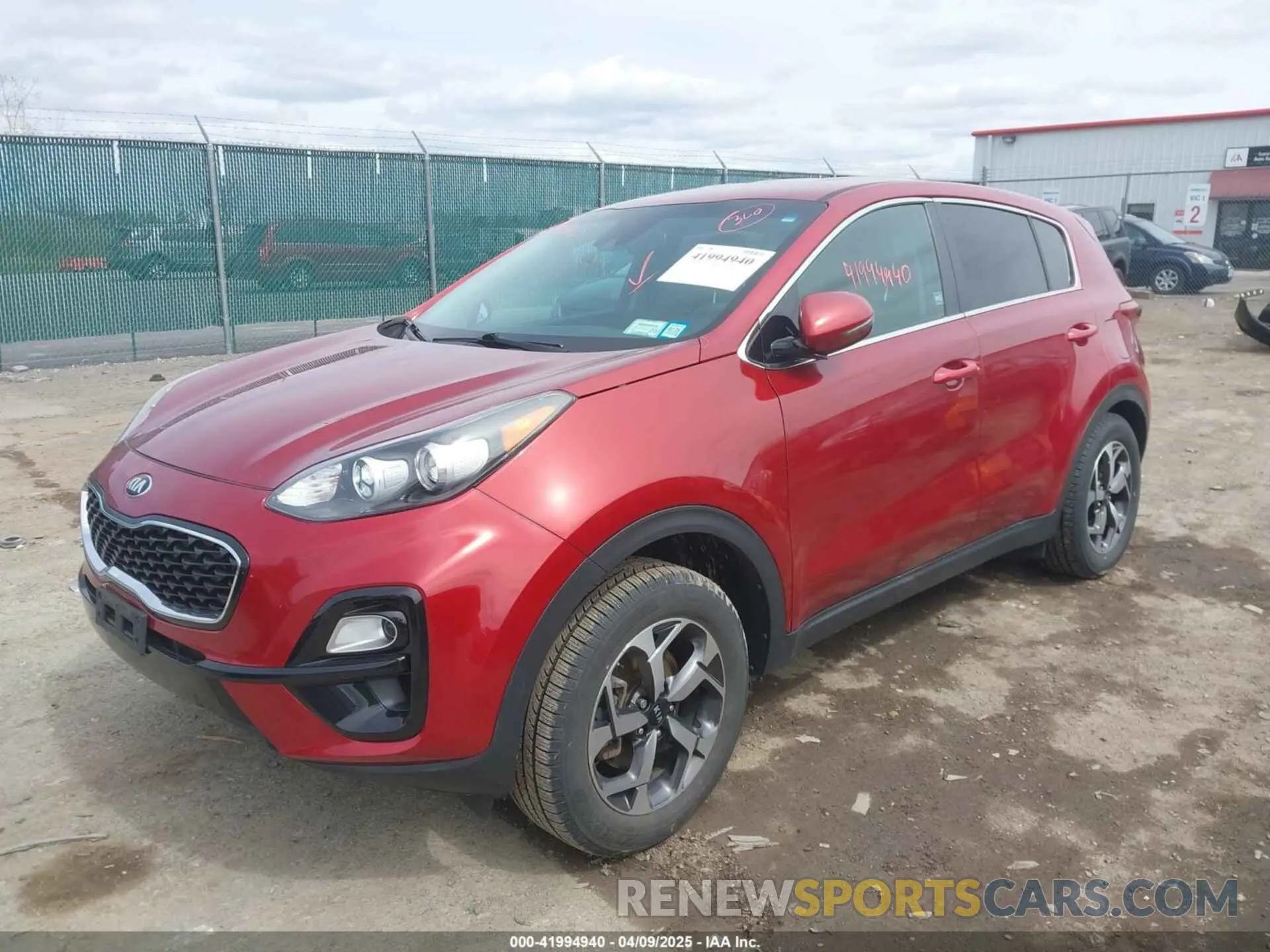 2 Photograph of a damaged car KNDPMCACXL7807859 KIA SPORTAGE 2020