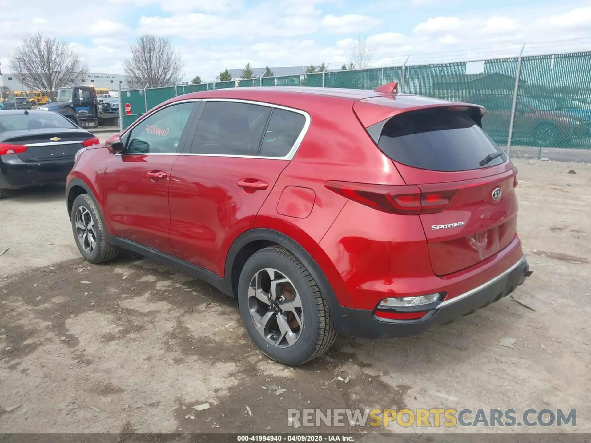 3 Photograph of a damaged car KNDPMCACXL7807859 KIA SPORTAGE 2020