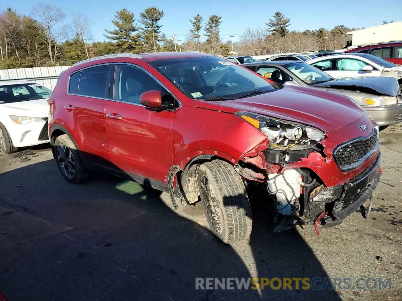 4 Photograph of a damaged car KNDPN3AC0L7799185 KIA SPORTAGE 2020