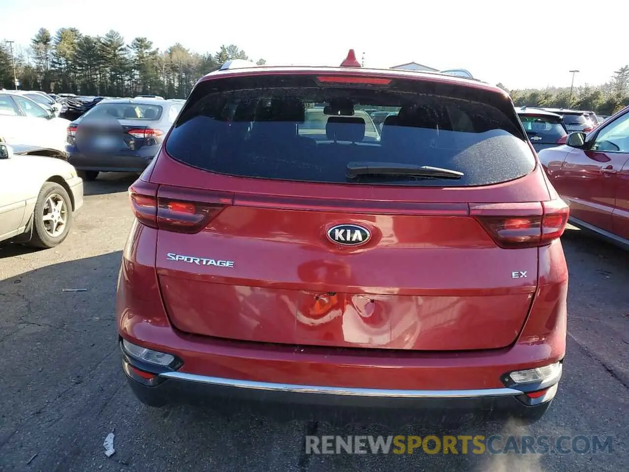 6 Photograph of a damaged car KNDPN3AC0L7799185 KIA SPORTAGE 2020