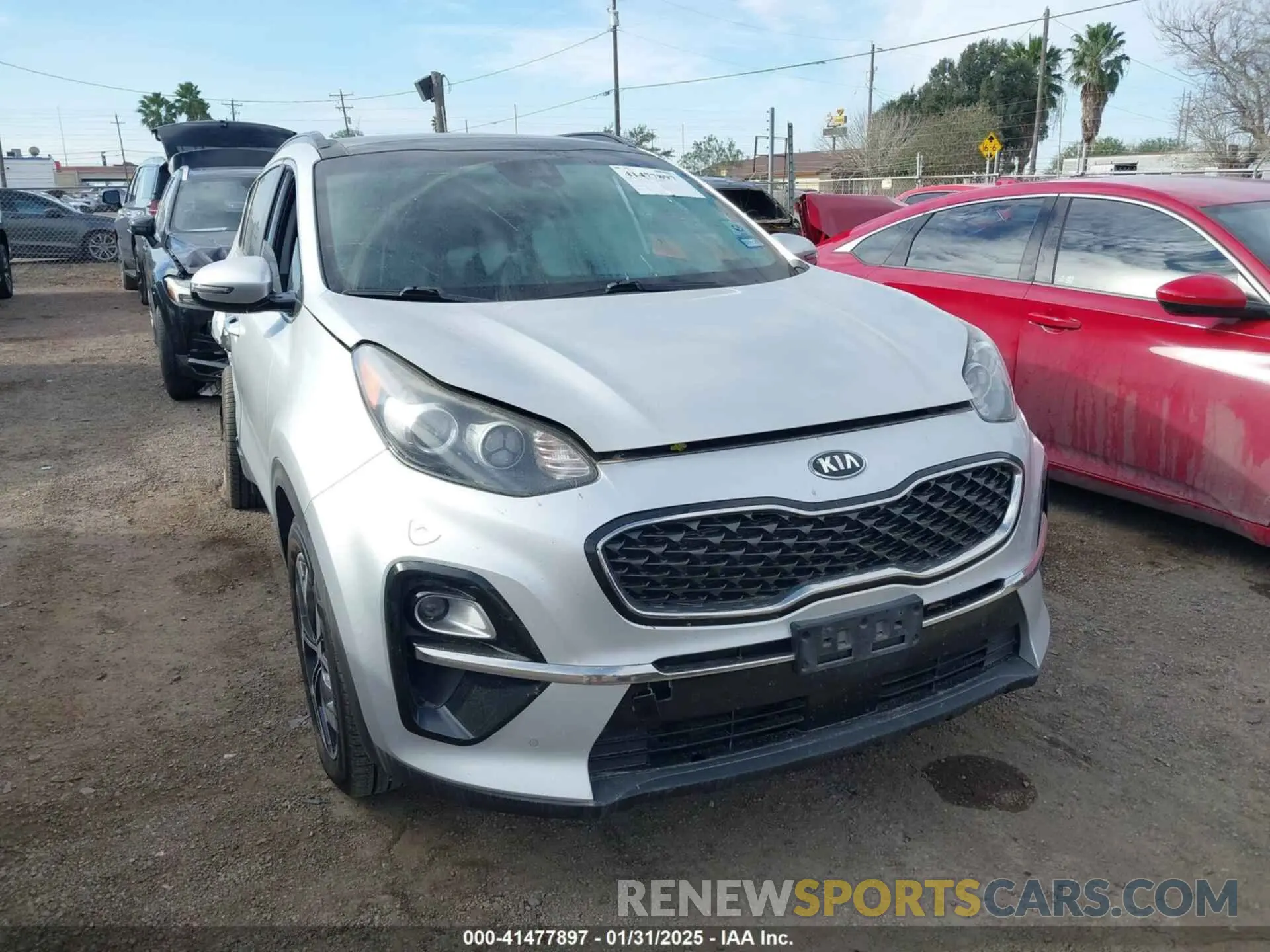 1 Photograph of a damaged car KNDPN3AC2L7794022 KIA SPORTAGE 2020