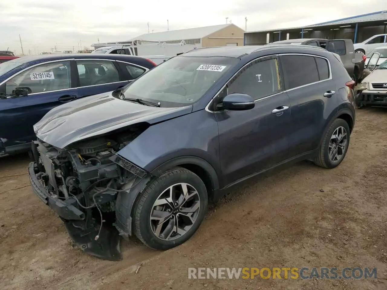 1 Photograph of a damaged car KNDPN3AC3L7718390 KIA SPORTAGE 2020