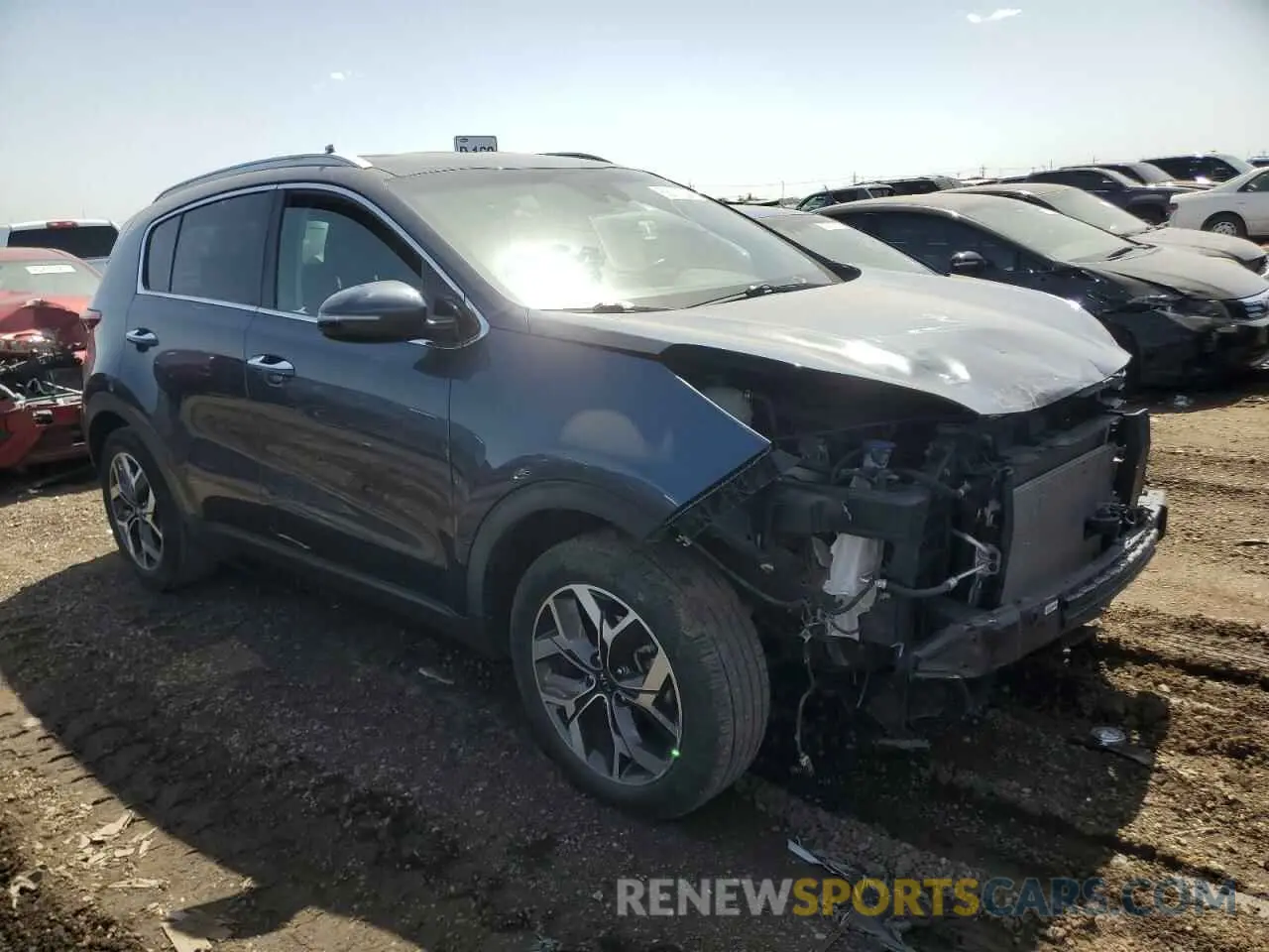 4 Photograph of a damaged car KNDPN3AC3L7718390 KIA SPORTAGE 2020
