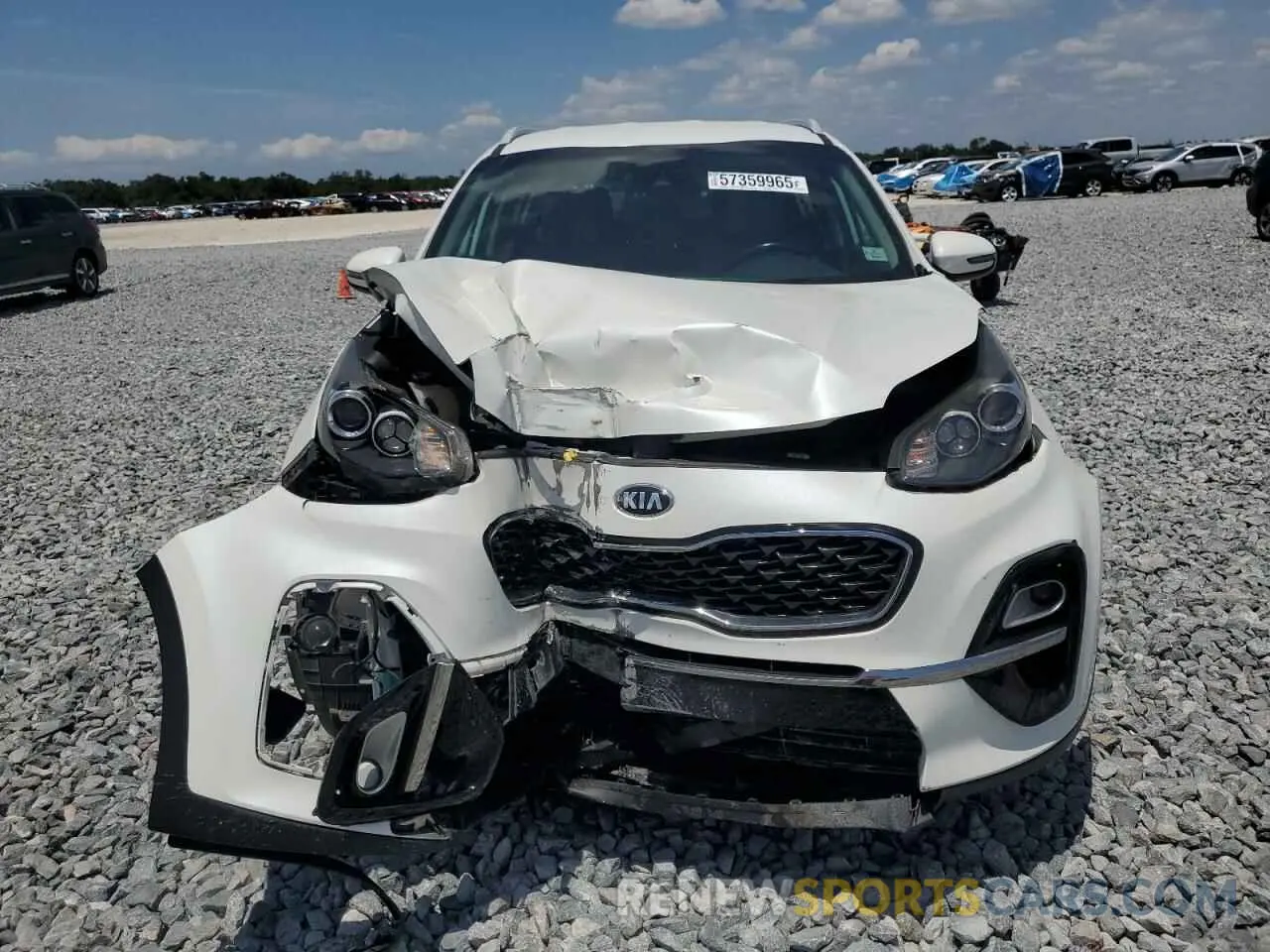 5 Photograph of a damaged car KNDPN3AC4L7676909 KIA SPORTAGE 2020