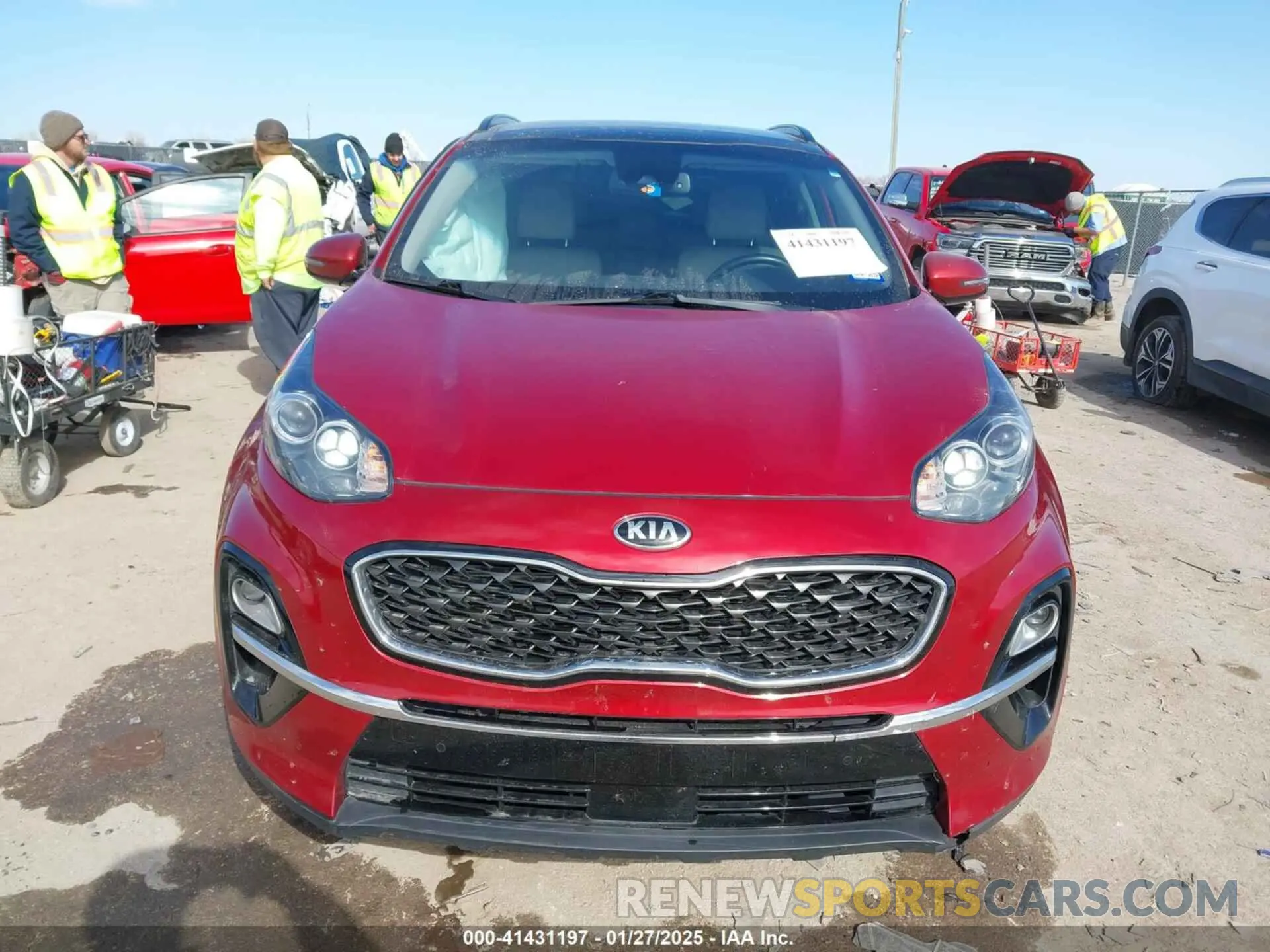 12 Photograph of a damaged car KNDPN3AC5L7739449 KIA SPORTAGE 2020