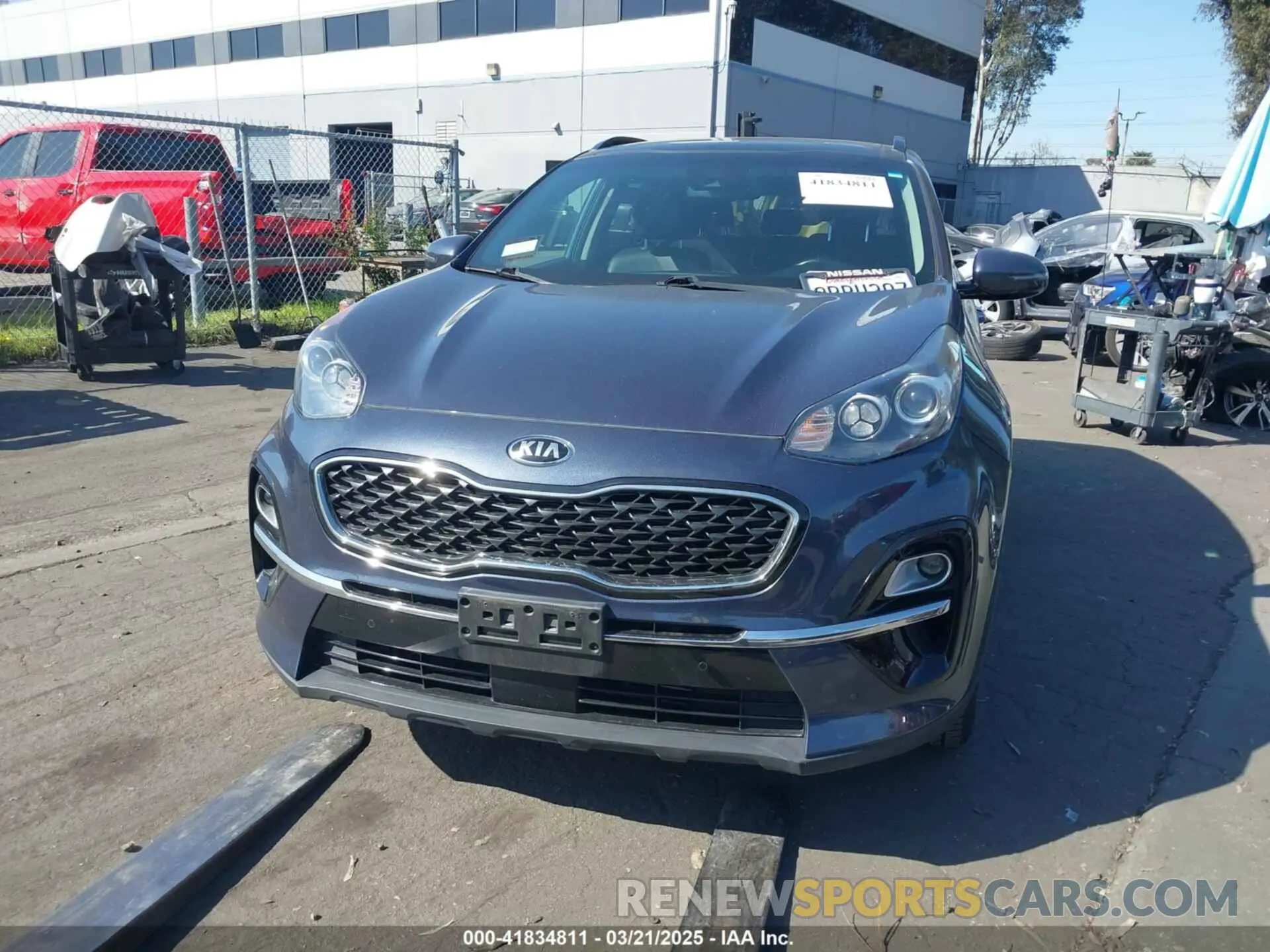 12 Photograph of a damaged car KNDPN3AC6L7691668 KIA SPORTAGE 2020